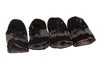 Winter Warm Fleece Plain Waterproof Dog Shoes Xs-3Xl Small Medium Large Pet Adjustable Puppy Sneakers Snow Boots