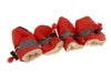 Winter Warm Fleece Plain Waterproof Dog Shoes Xs-3Xl Small Medium Large Pet Adjustable Puppy Sneakers Snow Boots