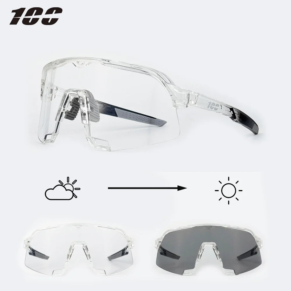 100 Bike Sunglasses Cycling Glasses for Man MTB Goggles Women Outdoor Camping Hiking Sports UV400 Riding Bicycle Eyewear
